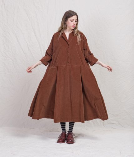 TAILORED COLLAR DRESS V