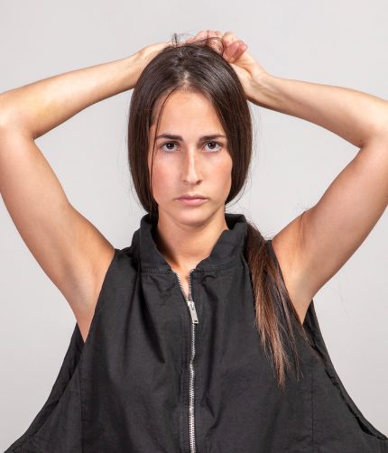 SLEEVELESS BOMBER CC