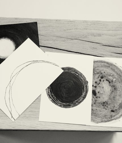 MOON POSTCARDS (set of 4)